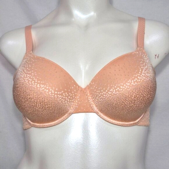 36D‎ Wacoal 853303 Back Appeal Underwire Contour Bra Peach - Picture 1 of 6